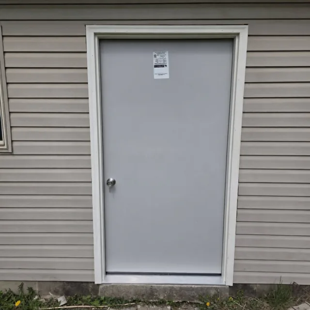 Exterior Door Install After